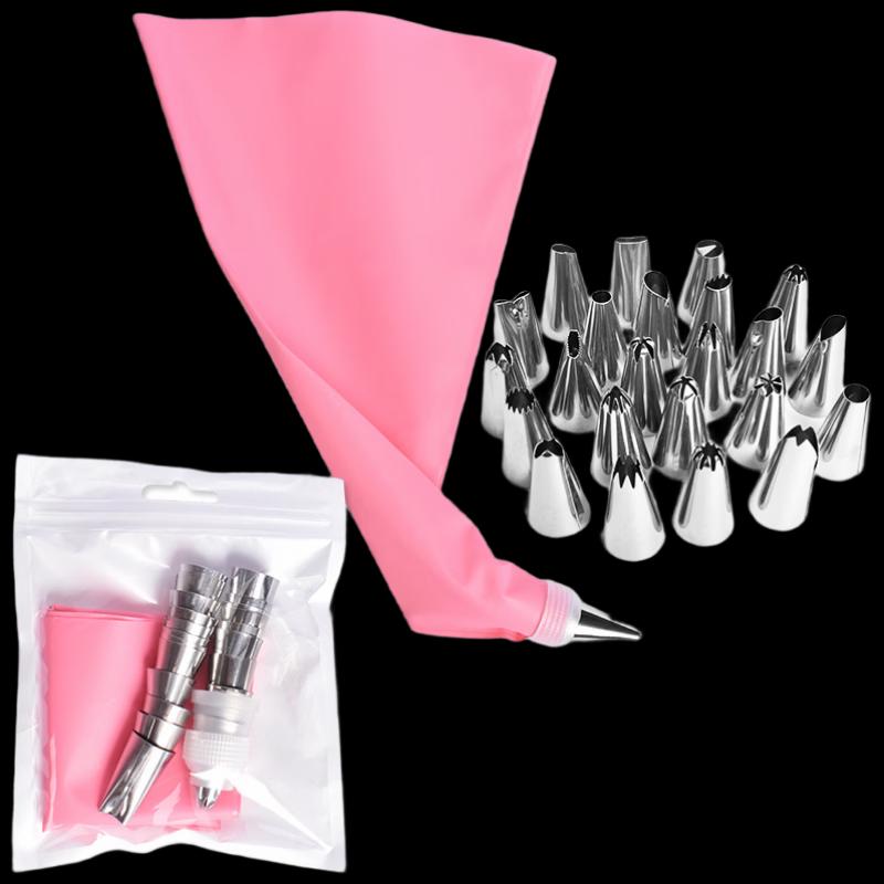 Ruhan Small Stainless Steel Piping Nozzle Set
Ruhan Small Stainless Steel Piping Nozzle Set