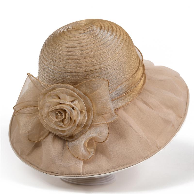 New fashion sun hat women s beach bucket hat organza flower sun hat sunscreen basin hat M(56-58cm)
New fashion sun hat women s beach bucket hat organza flower sun hat sunscreen basin hat M(56-58cm)