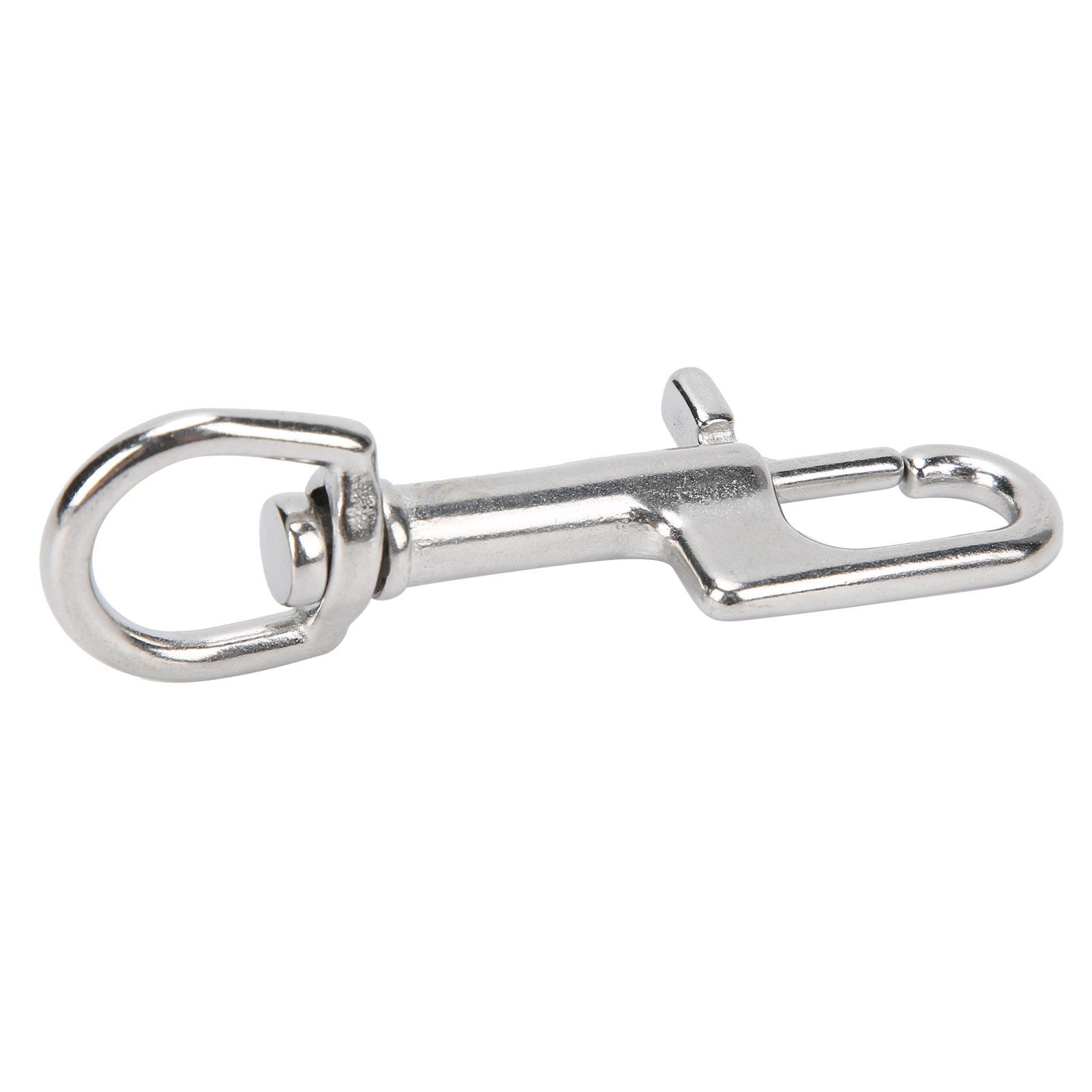 Stainless Steel Diving Single Ended Snap Clips Single Eye Bolt Snap Hooks Buckle90mm3.5in
Stainless Steel Diving Single Ended Snap Clips Single Eye Bolt Snap Hooks Buckle90mm3.5in