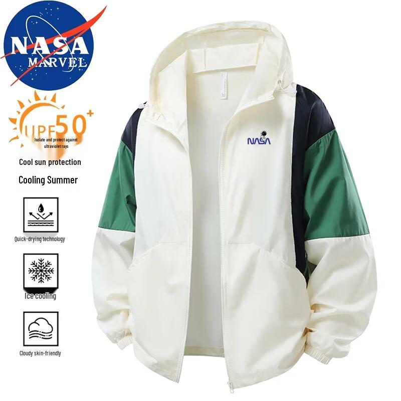 NASA MARVEL Men s Summer Long-Sleeve UPF50+ Sun Protection Hooded Jacket M
NASA MARVEL Men s Summer Long-Sleeve UPF50+ Sun Protection Hooded Jacket M