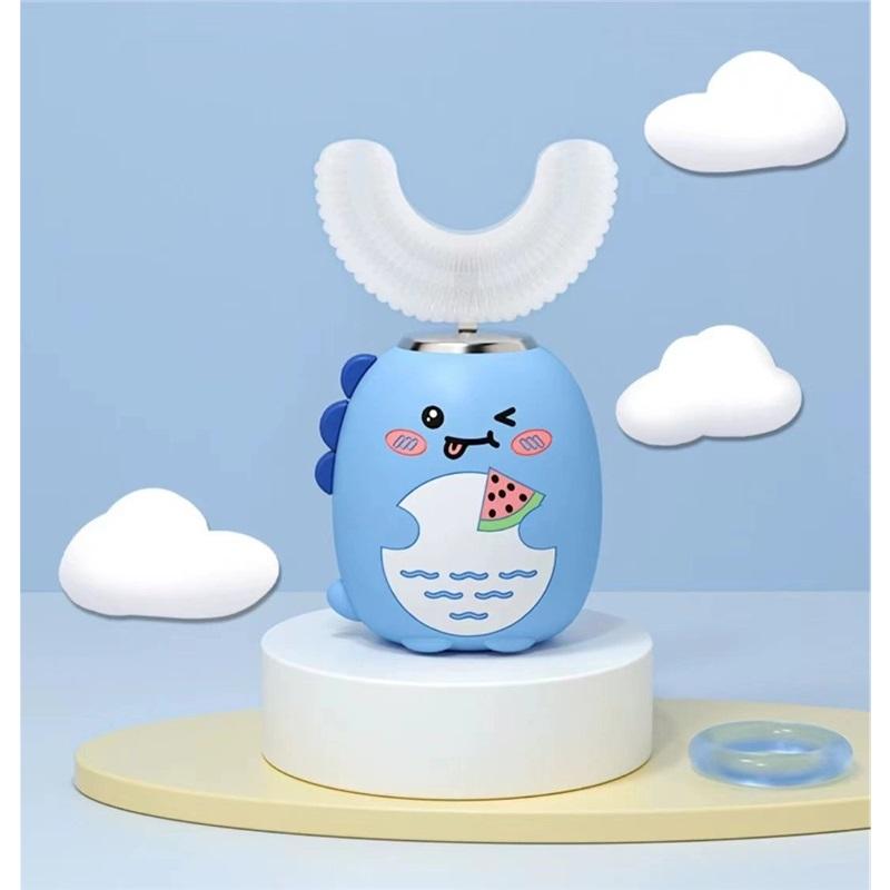 Cartoon Dinosaur U Shape Kids Electric Toothbrush For Ages 3 To 12 With Toothpaste Rechargeable Waterproof Sonic Power Battery синий
Cartoon Dinosaur U Shape Kids Electric Toothbrush For Ages 3 To 12 With Toothpaste Rechargeable Waterproof Sonic Power Battery синий