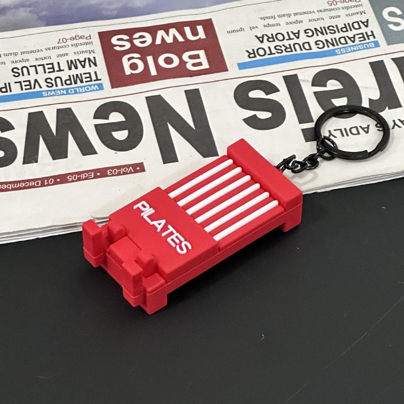 2025 New Silicone Pilates Dumbbell Keychain Gym Gift For Fitness Lovers Trainer Backpack Car Pendant
2025 New Silicone Pilates Dumbbell Keychain Gym Gift For Fitness Lovers Trainer Backpack Car Pendant