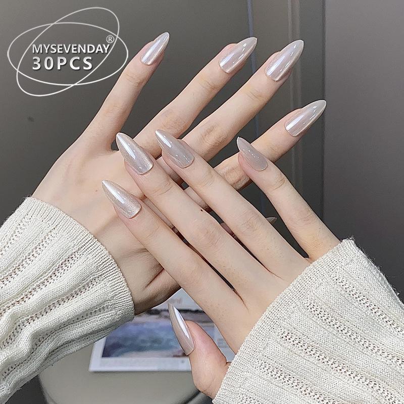 Cat Eye Handmade Nail Tips - Autumn/Winter Edition, Spicy Girl Style, Pure Desire, TikTok Trend Handmade Nails XS Size #10 pcs/bag
Cat Eye Handmade Nail Tips - Autumn/Winter Edition, Spicy Girl Style, Pure Desire, TikTok Trend Handmade Nails XS Size #10 pcs/bag