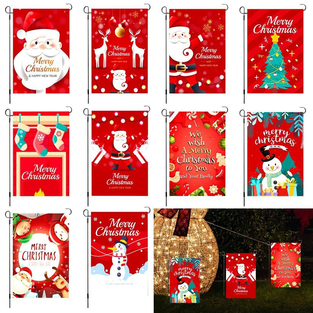 Новый двор с Рождеством и Рождеством, садовые флаги, садовые баннеры с приветствием, баннеры, флаги для полета 4
Новый двор с Рождеством и Рождеством, садовые флаги, садовые баннеры с приветствием, баннеры, флаги для полета 4