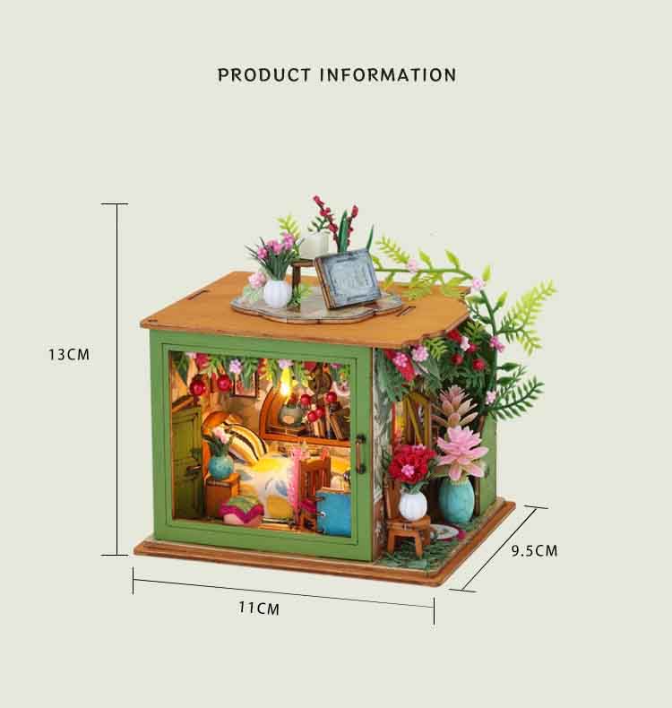 DIY Doll House Toys Wooden Kit Dollhouse Home Roombox Miniature Case Handmade Building Models Birthday Gifts Creative Gift
DIY Doll House Toys Wooden Kit Dollhouse Home Roombox Miniature Case Handmade Building Models Birthday Gifts Creative Gift