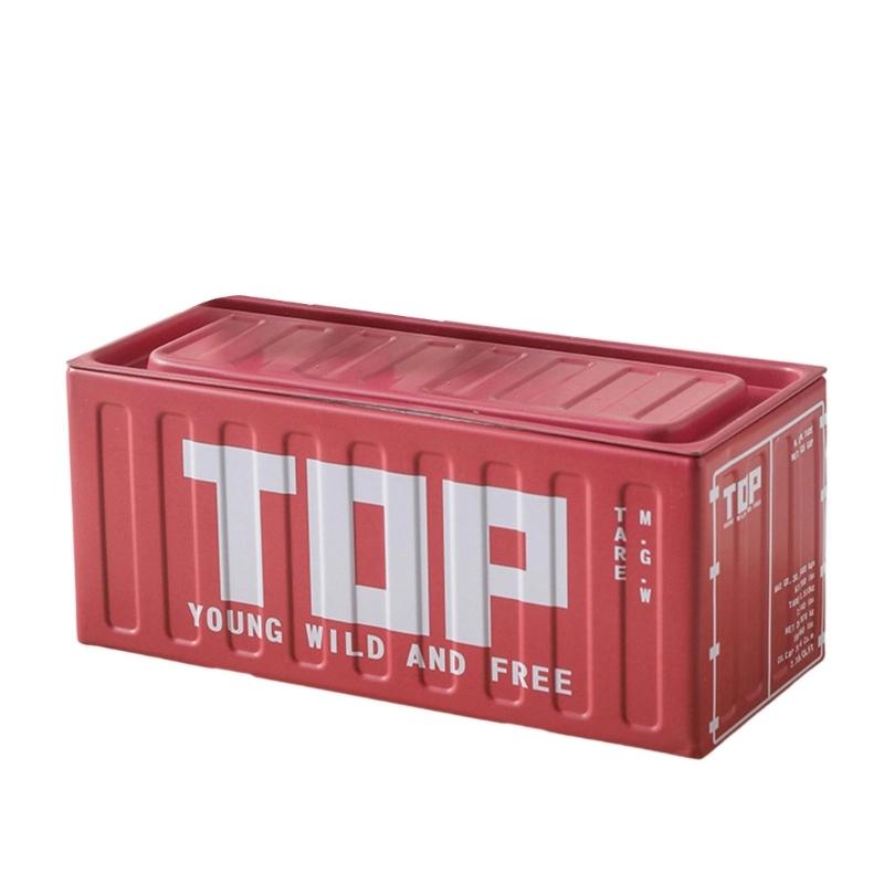 Контейнерная коробка из жести Современное украшение дома Решение для хранения
Контейнерная коробка из жести Современное украшение дома Решение для хранения