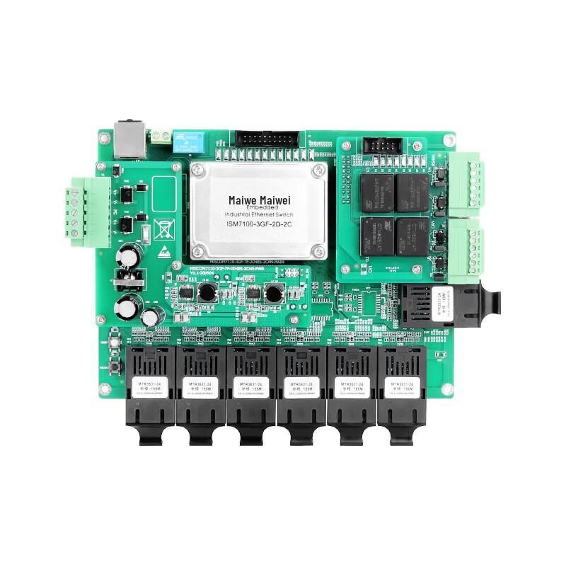 Maiwei Embedded Managed Mining Industrial Ethernet Switch (3GE+7FE+2RS485+2CAN)
Maiwei Embedded Managed Mining Industrial Ethernet Switch (3GE+7FE+2RS485+2CAN)