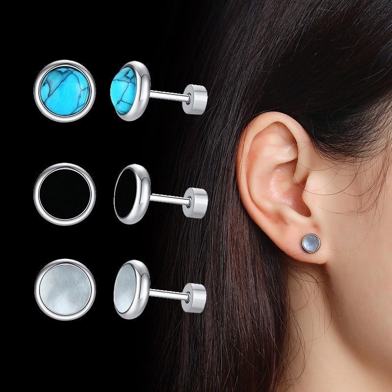Vnox Trendy Shell Stud Earrings for Women Gold Color Stainless Steel Ear Jewelry Simple Classic Feme Brincos
Vnox Trendy Shell Stud Earrings for Women Gold Color Stainless Steel Ear Jewelry Simple Classic Feme Brincos