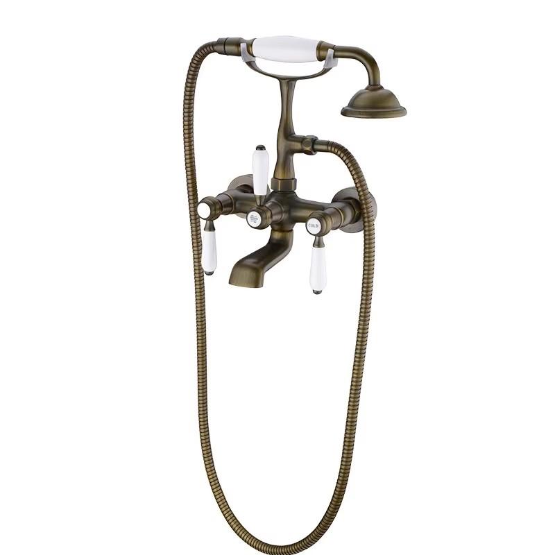 Tuqiu Gold Bathtub and Shower Faucet Set Wall Mounted Chrome Top High Quality Ceramica Handle Europe Style Shower Faucet Set
Tuqiu Gold Bathtub and Shower Faucet Set Wall Mounted Chrome Top High Quality Ceramica Handle Europe Style Shower Faucet Set