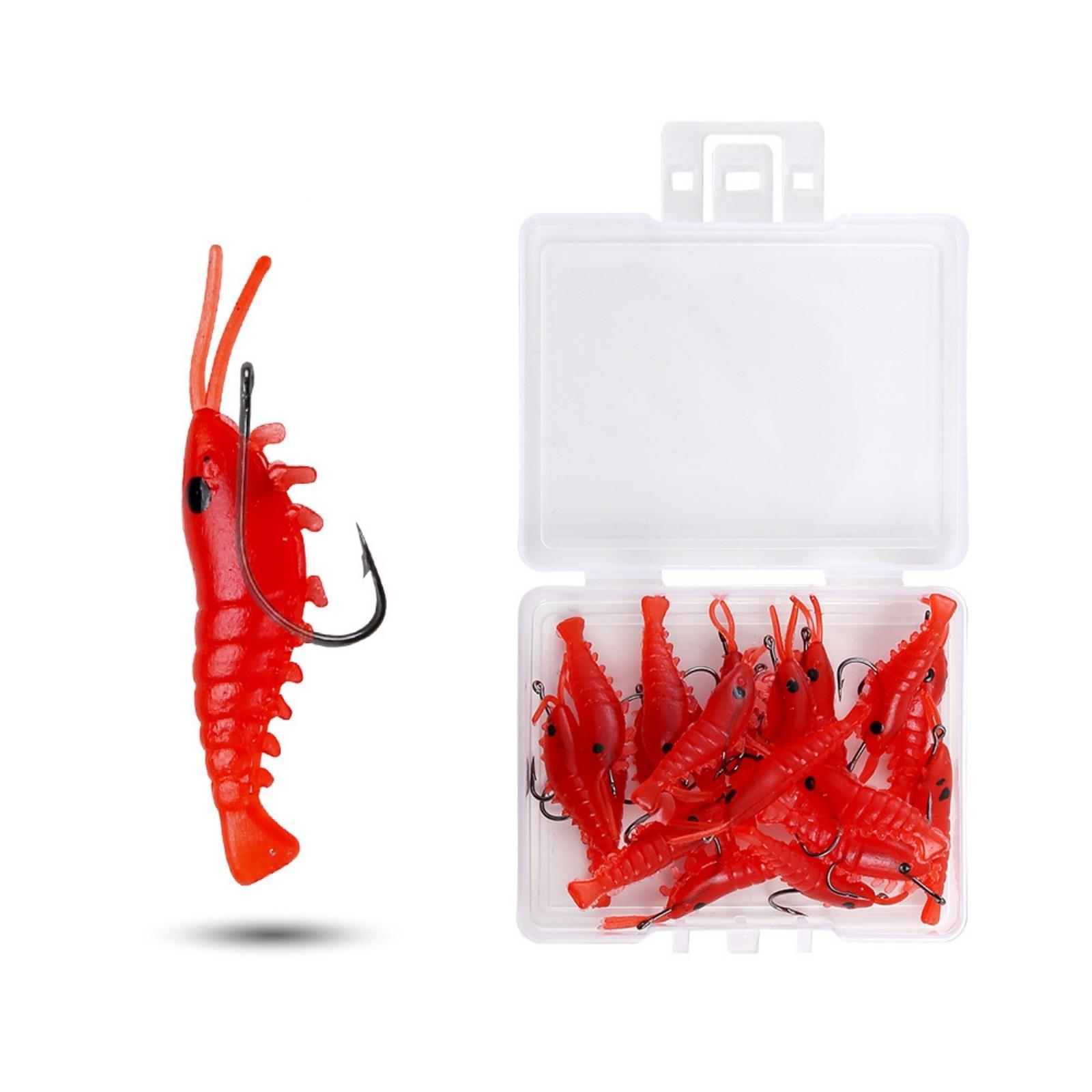 20PCS Artificial Shrimp Lures with Hook Floating Lures Simulation Shrimp Swimbaits Baits Floating Shrimp Soft Baits красный
20PCS Artificial Shrimp Lures with Hook Floating Lures Simulation Shrimp Swimbaits Baits Floating Shrimp Soft Baits красный