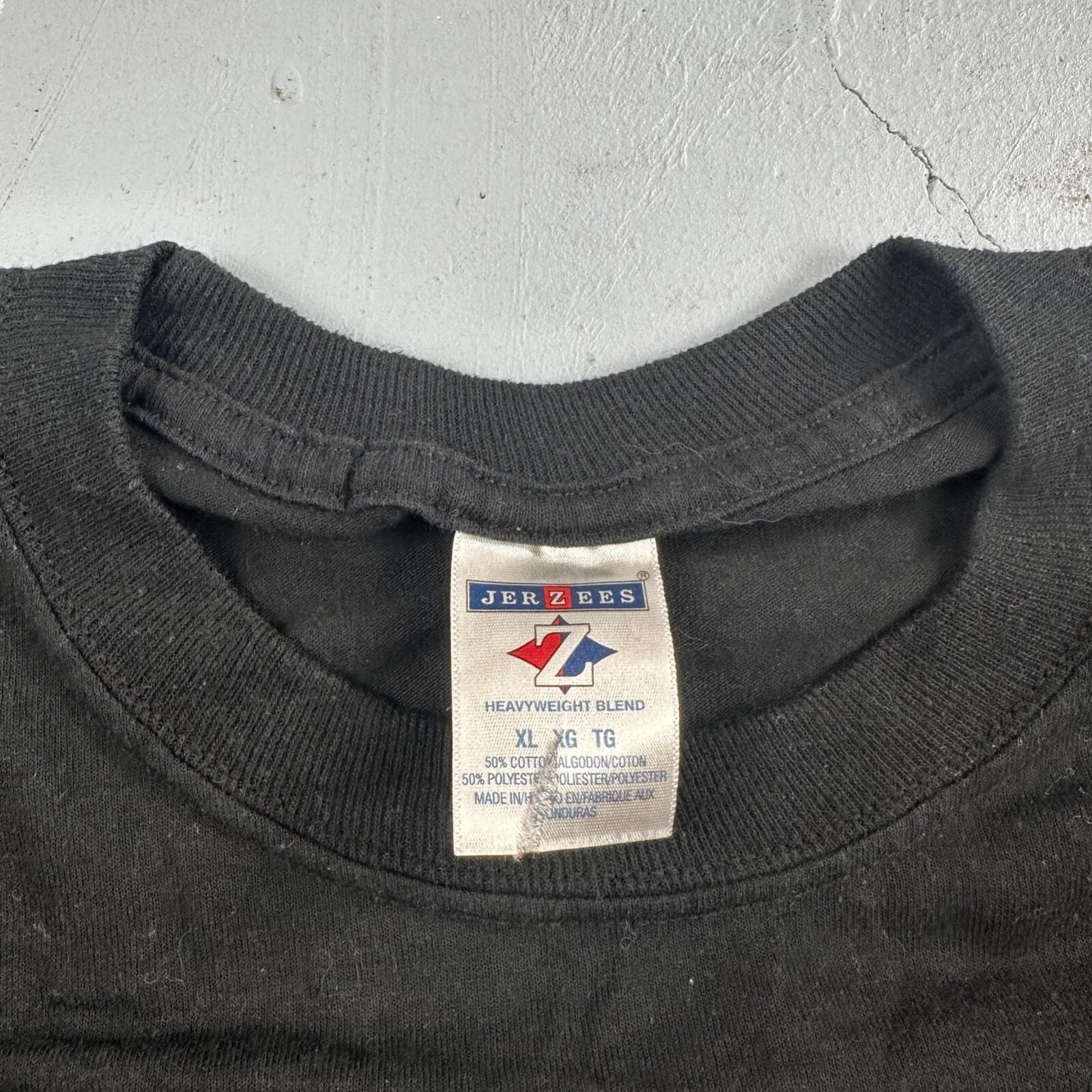 JERZEES Y2K VTG T Shirt Black No Print Lot 1 Basic Tee Simple 2000s 3XL
JERZEES Y2K VTG T Shirt Black No Print Lot 1 Basic Tee Simple 2000s 3XL
