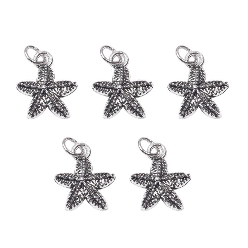 Marine Style Starfish Drop Pendant With Tibetan Silver Finish Jewelry Component Jewelry Findings For Creative Design
Marine Style Starfish Drop Pendant With Tibetan Silver Finish Jewelry Component Jewelry Findings For Creative Design