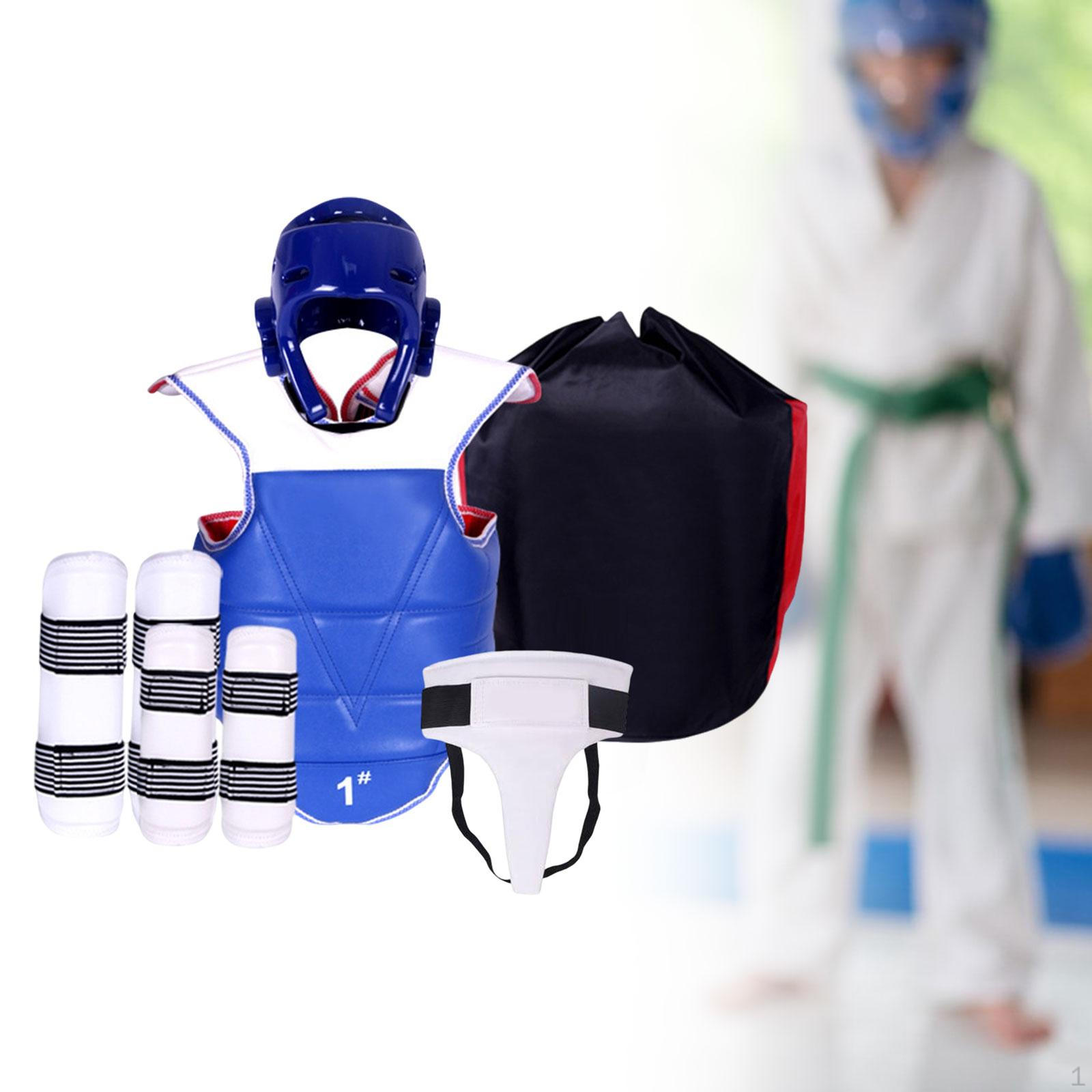 Комплект спарринговой экипировки для каратэ, защита рук и ног, регулируемая мягкая накладка на грудь для тхэквондо, защита паха для L
Комплект спарринговой экипировки для каратэ, защита рук и ног, регулируемая мягкая накладка на грудь для тхэквондо, защита паха для L