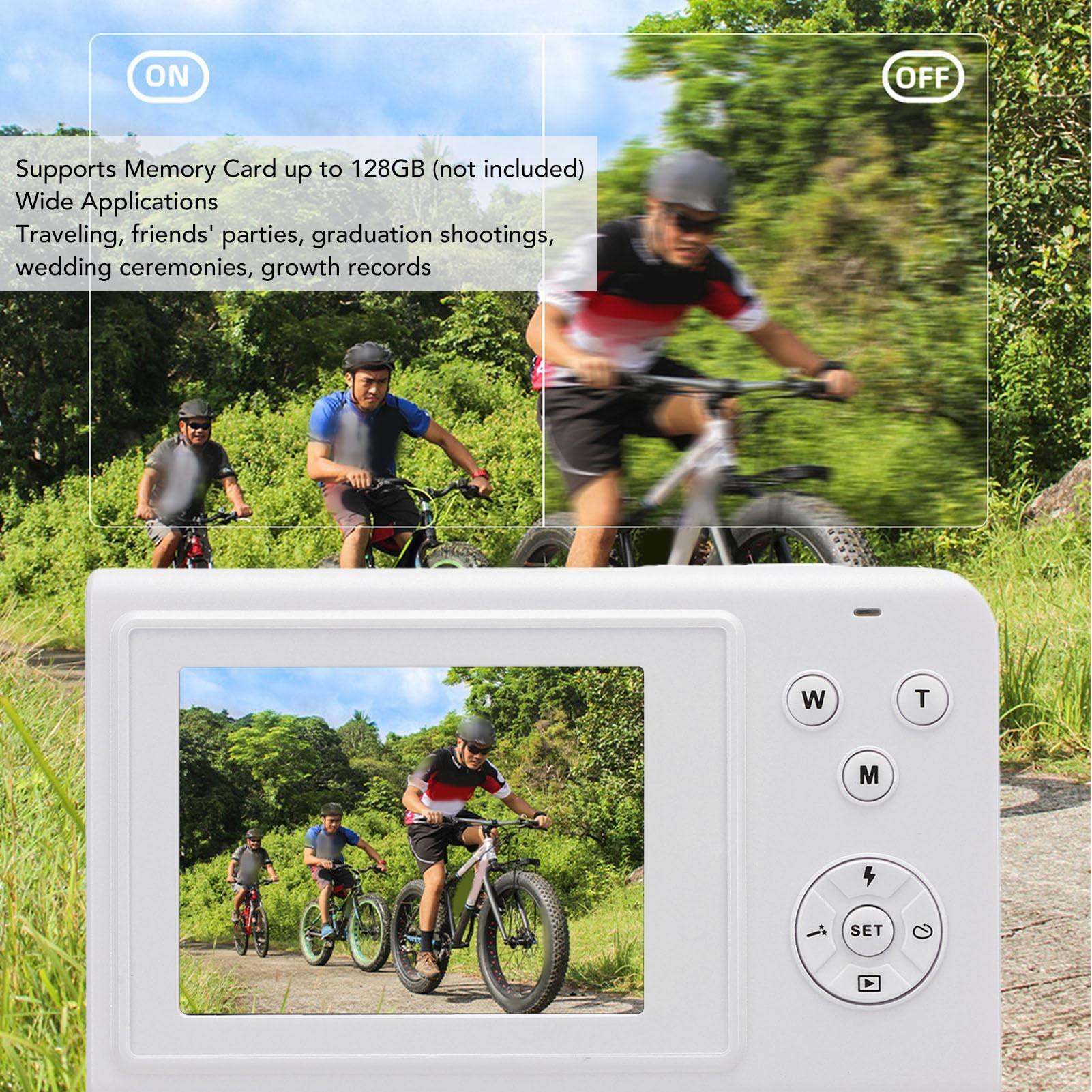 F9 2.4 Inch HD Screen Digital Camera 56MP Photos 4K Video Recording 16X Digital Zoom Camera White
F9 2.4 Inch HD Screen Digital Camera 56MP Photos 4K Video Recording 16X Digital Zoom Camera White