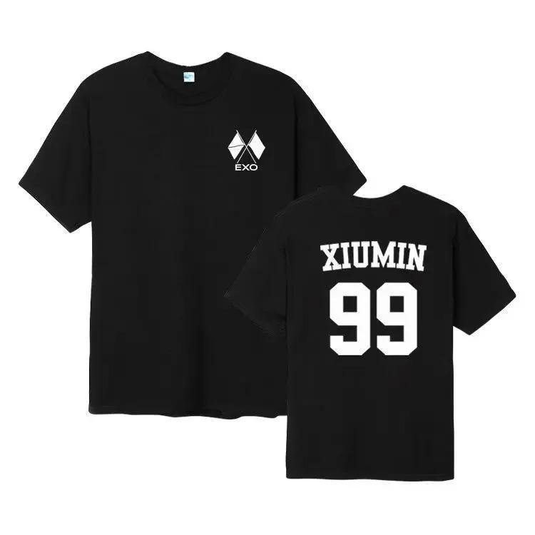 2026 E X O Album Baekhyun Chanyeol Wu Shixun Kim Jongin Short Sleeve Men Women T-Shirt Unisex Print Performance Clothes Crew Neck Cotton L сірий
2026 E X O Album Baekhyun Chanyeol Wu Shixun Kim Jongin Short Sleeve Men Women T-Shirt Unisex Print Performance Clothes Crew Neck Cotton L сірий