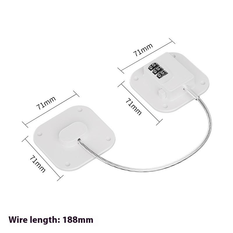 Замок для ящика Замок безопасности для детей Замок безопасности для младенцев Замок для дверцы шкафа Замок для окна Ограничитель Без сверления Замок для холодильника белый
Замок для ящика Замок безопасности для детей Замок безопасности для младенцев Замок для дверцы шкафа Замок для окна Ограничитель Без сверления Замок для холодильника белый
