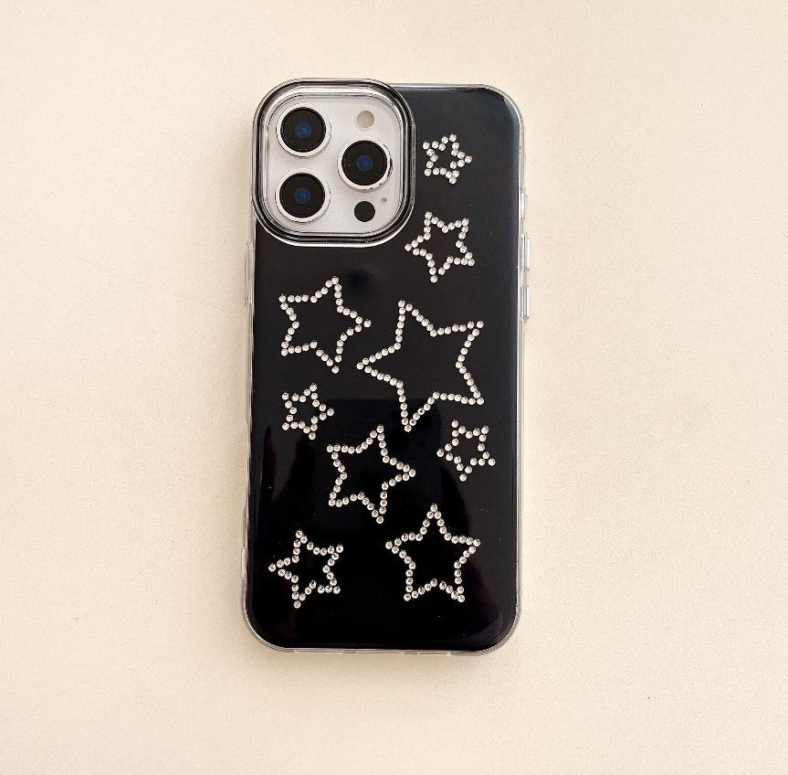 Drop-Proof iPhone Case: Sparkling Diamond Star Jelly for iPhone 13/14/15/16/17 Pro Max 15 чёрный
Drop-Proof iPhone Case: Sparkling Diamond Star Jelly for iPhone 13/14/15/16/17 Pro Max 15 чёрный