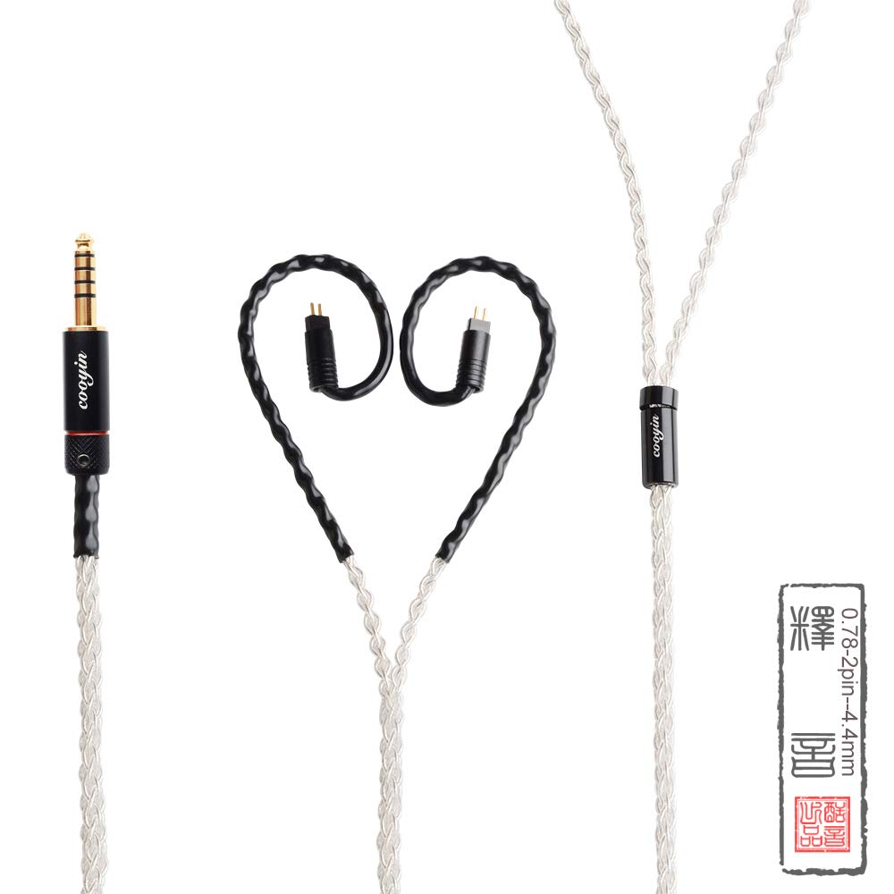 Cooyin Recable Cable 2pin Earphone Cable Upgrade Cable Silver Plated Single Crystal Copper Custom 2 Pin Подходит для Westone W4R UM3X UM3RC JH13 JH16
Cooyin Recable Cable 2pin Earphone Cable Upgrade Cable Silver Plated Single Crystal Copper Custom 2 Pin Подходит для Westone W4R UM3X UM3RC JH13 JH16