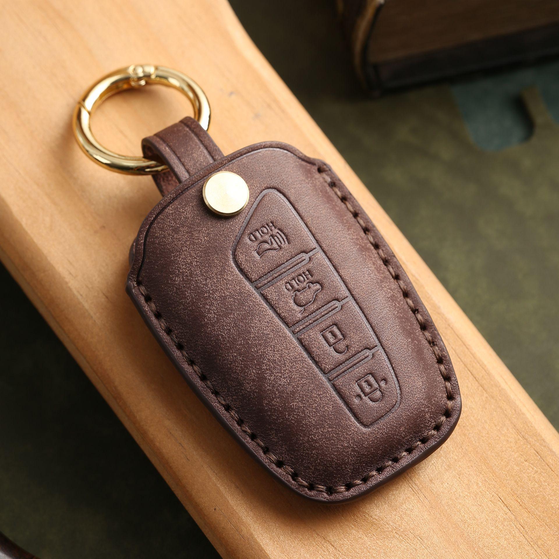 The Key Cover Is Suitable For Beijing Hyundai Xinshengda Ix45 Car Pure Handmade Real Cowhide Key Bag Shell Chain. коричневый
The Key Cover Is Suitable For Beijing Hyundai Xinshengda Ix45 Car Pure Handmade Real Cowhide Key Bag Shell Chain. коричневый