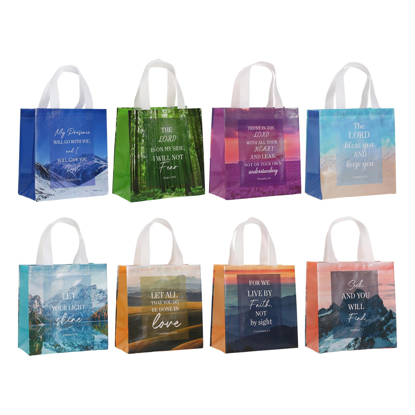 Religious Gift Bags For Women, Non Woven Gift Bag With Handle, Reusable Flower Religious Baptism Bible Verse Tote For Catholic Theme Party One Size
Religious Gift Bags For Women, Non Woven Gift Bag With Handle, Reusable Flower Religious Baptism Bible Verse Tote For Catholic Theme Party One Size