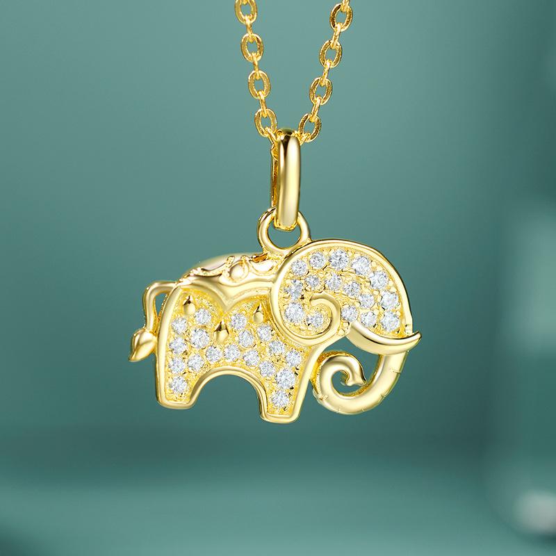 925 Silver Dunhuang Six-Tooth White Elephant Versatile Premium Necklace Girls Clavicle Chain Pendant 925 silver
925 Silver Dunhuang Six-Tooth White Elephant Versatile Premium Necklace Girls Clavicle Chain Pendant 925 silver