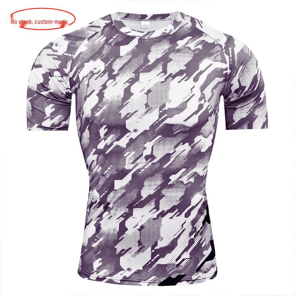 Men s Fitness Apparel: Quick-Dry High-Elastic Sports Base Layer for Basketball & Running - Tight-Fitting Short & Long-Sleeve Set.
Men s Fitness Apparel: Quick-Dry High-Elastic Sports Base Layer for Basketball & Running - Tight-Fitting Short & Long-Sleeve Set.