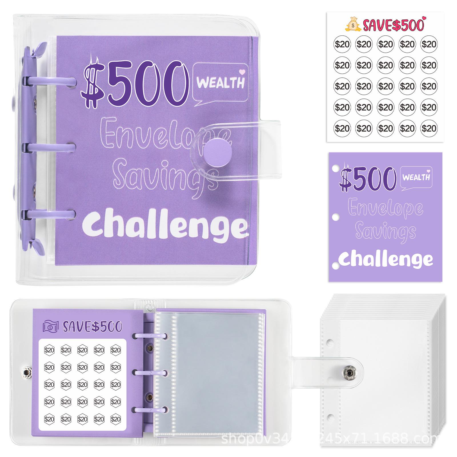 $150/300/500/1000 Органайзер для заощаджень Міні конверт Челендж заощаджень Заощаджуйте гроші 150 фіолетовий
$150/300/500/1000 Органайзер для заощаджень Міні конверт Челендж заощаджень Заощаджуйте гроші 150 фіолетовий