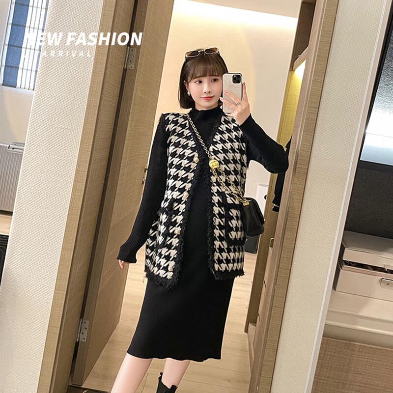 JK&JS Little Fragrance Style Two-Piece Vest & Skirt Set L
JK&JS Little Fragrance Style Two-Piece Vest & Skirt Set L