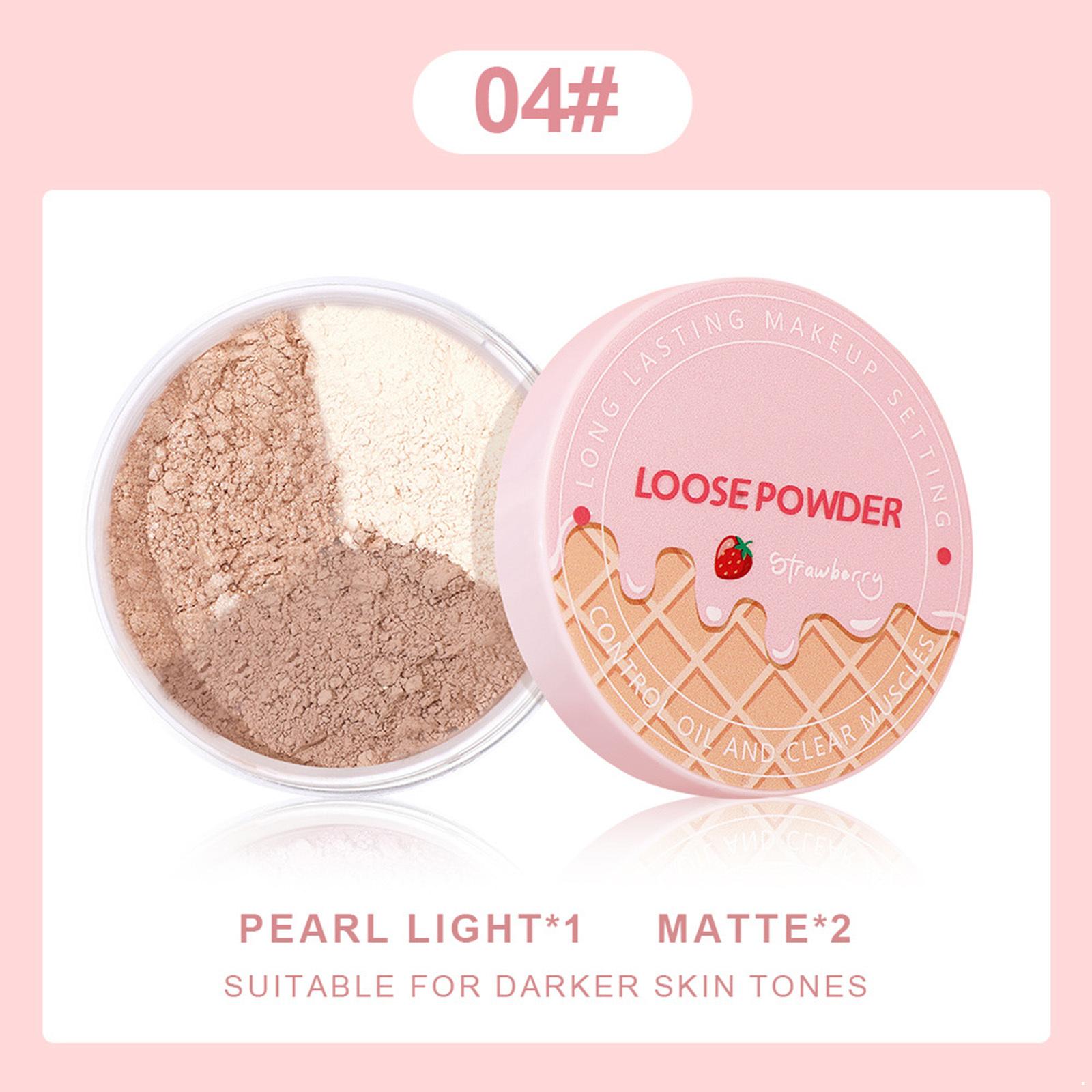 Matte Finishing Powder in Translucent Loose Formula, 3 Color Options for Balanced Complexion & Oil Control One Size
Matte Finishing Powder in Translucent Loose Formula, 3 Color Options for Balanced Complexion & Oil Control One Size