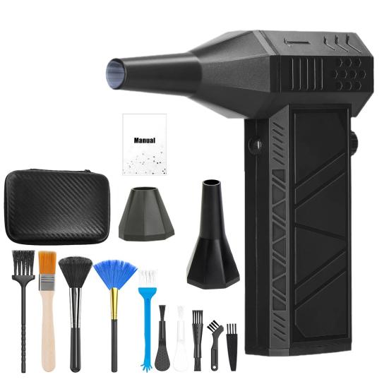 Ручний Фен-Пилосос з Кілька Насадками Щітками Матовий Чорний Промисловий Дизайн Потужний
Ручний Фен-Пилосос з Кілька Насадками Щітками Матовий Чорний Промисловий Дизайн Потужний