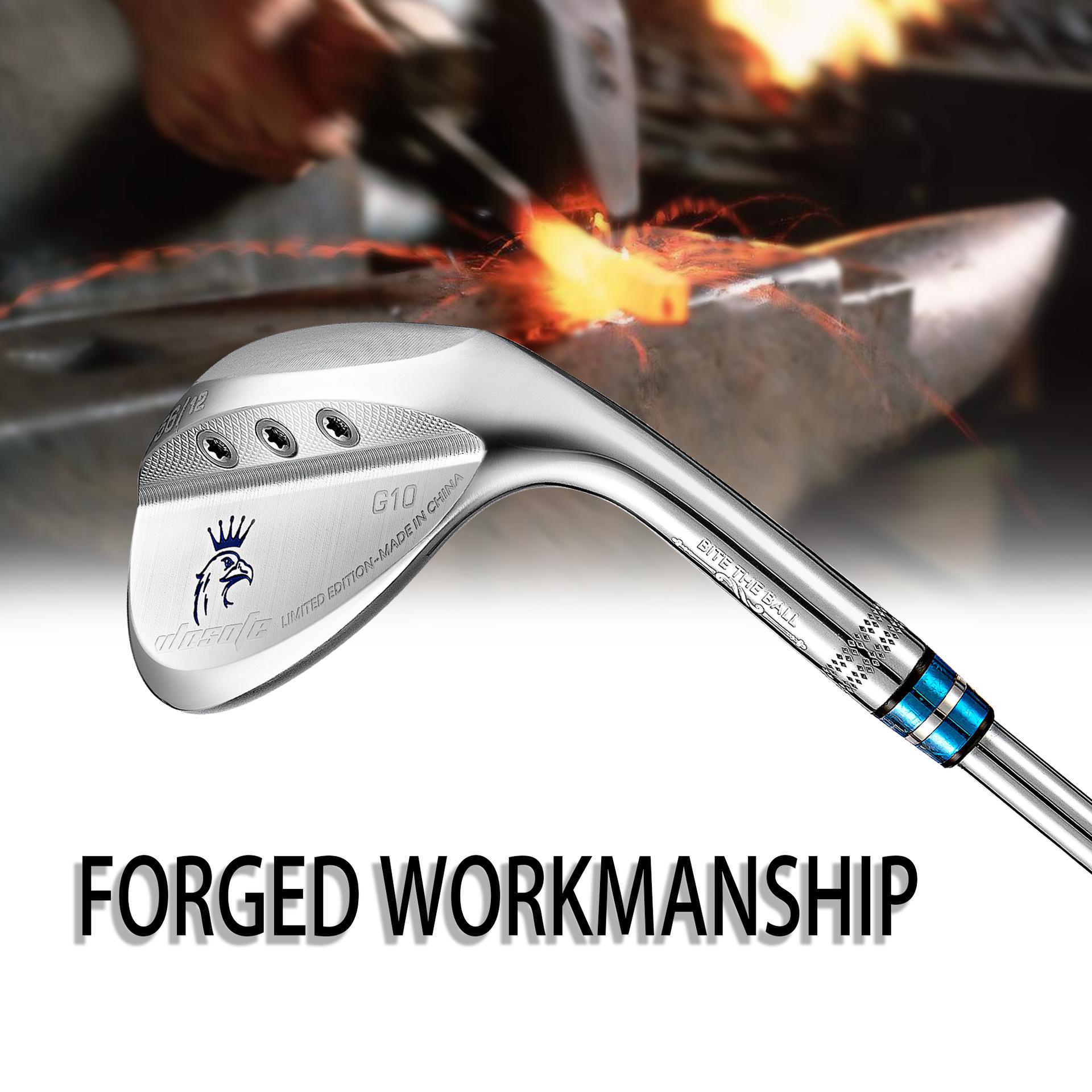 Golf Sand Wedge 52°/56°/60° Steel Shaft Iron Club Model G10 - Silver 52°
Golf Sand Wedge 52°/56°/60° Steel Shaft Iron Club Model G10 - Silver 52°