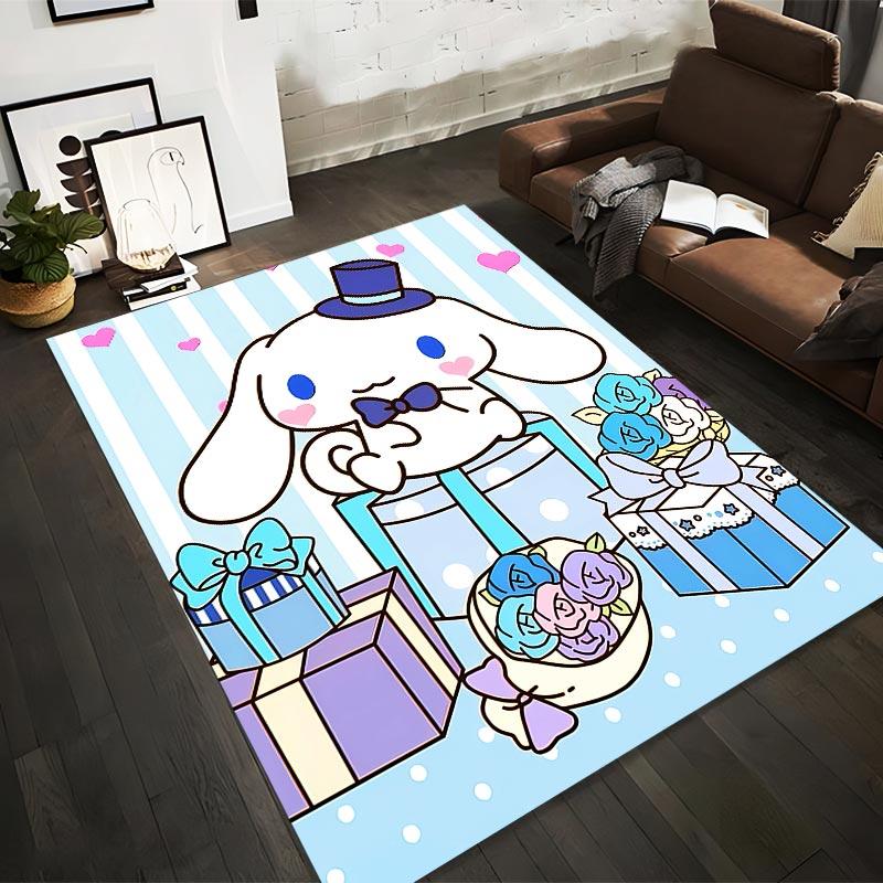 Cute Cartoon White Bunny with Top Hat Surrounded by Gifts and Flowers Carpet Design Suitable for use as an anti-slip1 for1room and bedroom sofas 40x60cm( 15x23in )
Cute Cartoon White Bunny with Top Hat Surrounded by Gifts and Flowers Carpet Design Suitable for use as an anti-slip1 for1room and bedroom sofas 40x60cm( 15x23in )