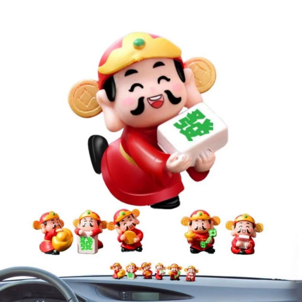 6pcs/set Cartoon Fortune God Statue Mini Lucky Table Top Decor for Car Desk Decor 6pcs/set
6pcs/set Cartoon Fortune God Statue Mini Lucky Table Top Decor for Car Desk Decor 6pcs/set