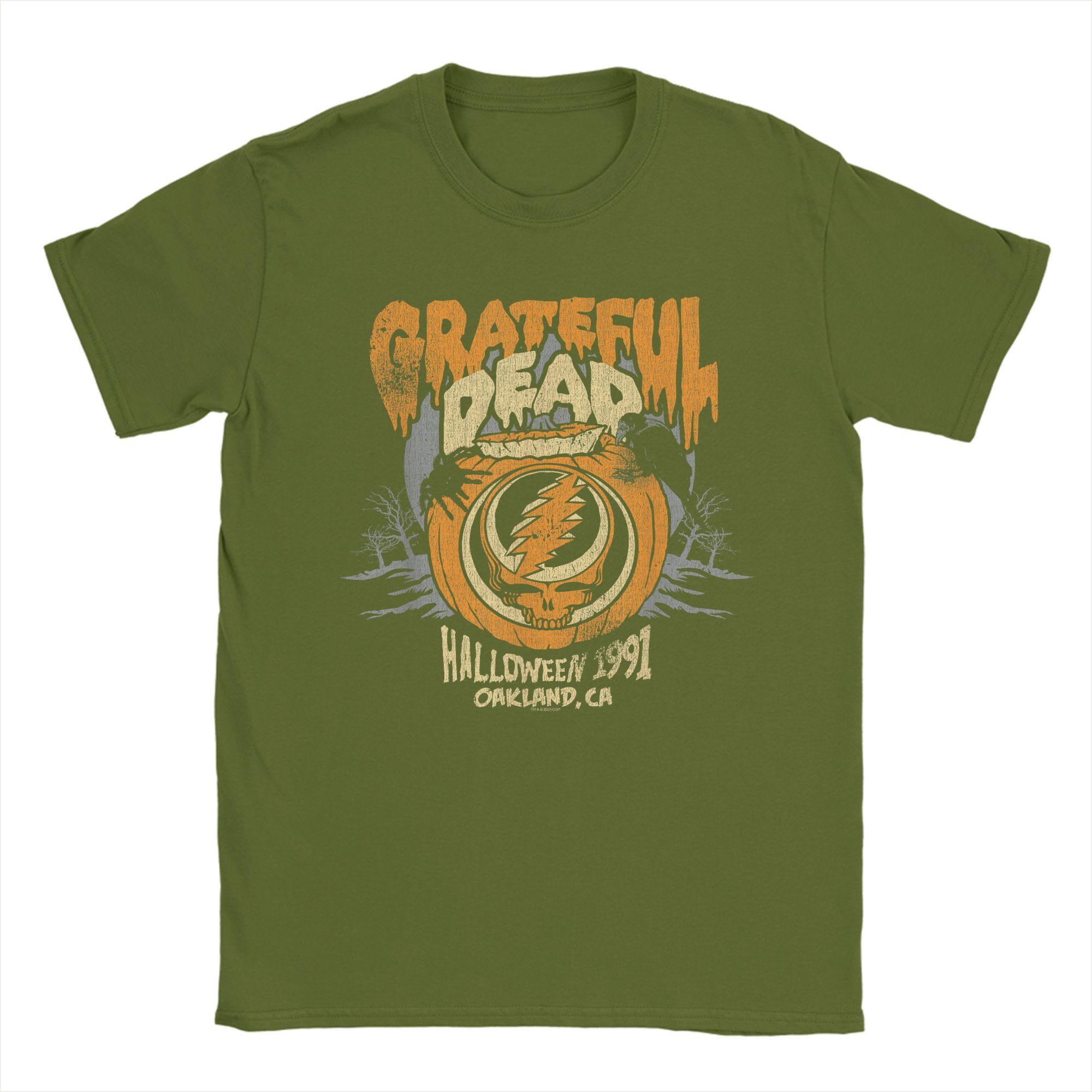 Grateful Dead Halloween Jack-o-Lantern Vintage Band T Shirt Men s Cotton Novelty T-Shirts O Neck Tees Short Sleeve Clothes 4XL
Grateful Dead Halloween Jack-o-Lantern Vintage Band T Shirt Men s Cotton Novelty T-Shirts O Neck Tees Short Sleeve Clothes 4XL