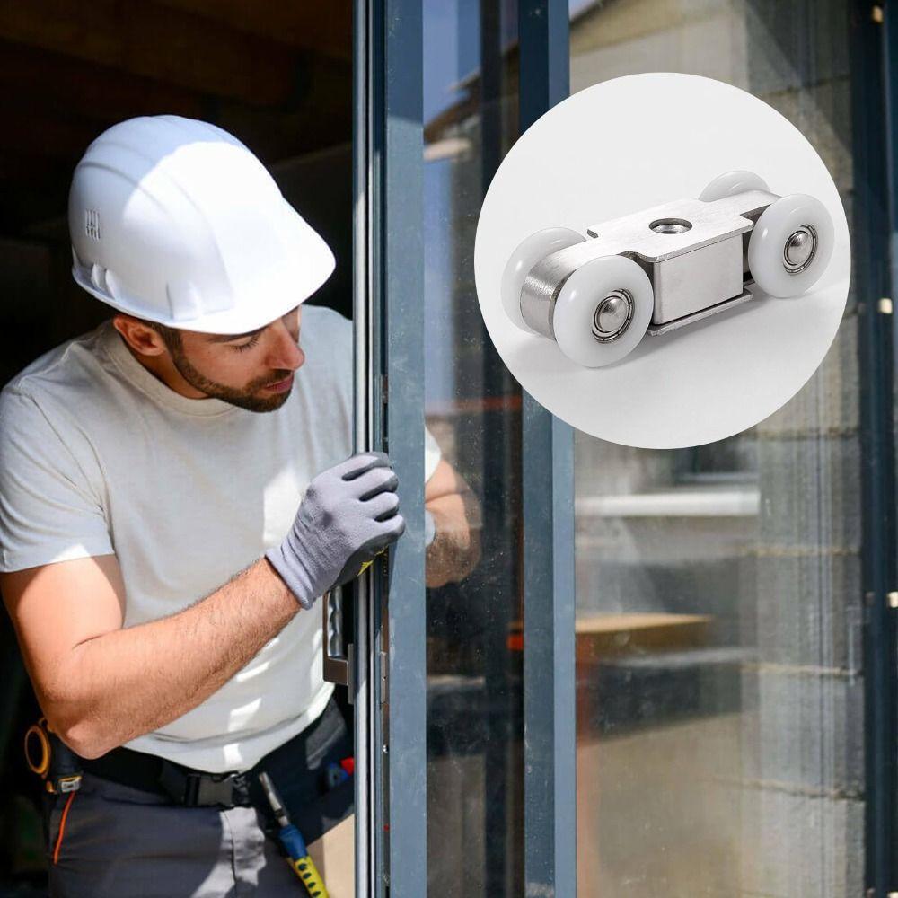 Stainless Steel Sliding Door Hanging Wheel Silent Roller High Load-Bearing Sliding Door Pulley Smooth Roller Weatherproof Silver B
Stainless Steel Sliding Door Hanging Wheel Silent Roller High Load-Bearing Sliding Door Pulley Smooth Roller Weatherproof Silver B