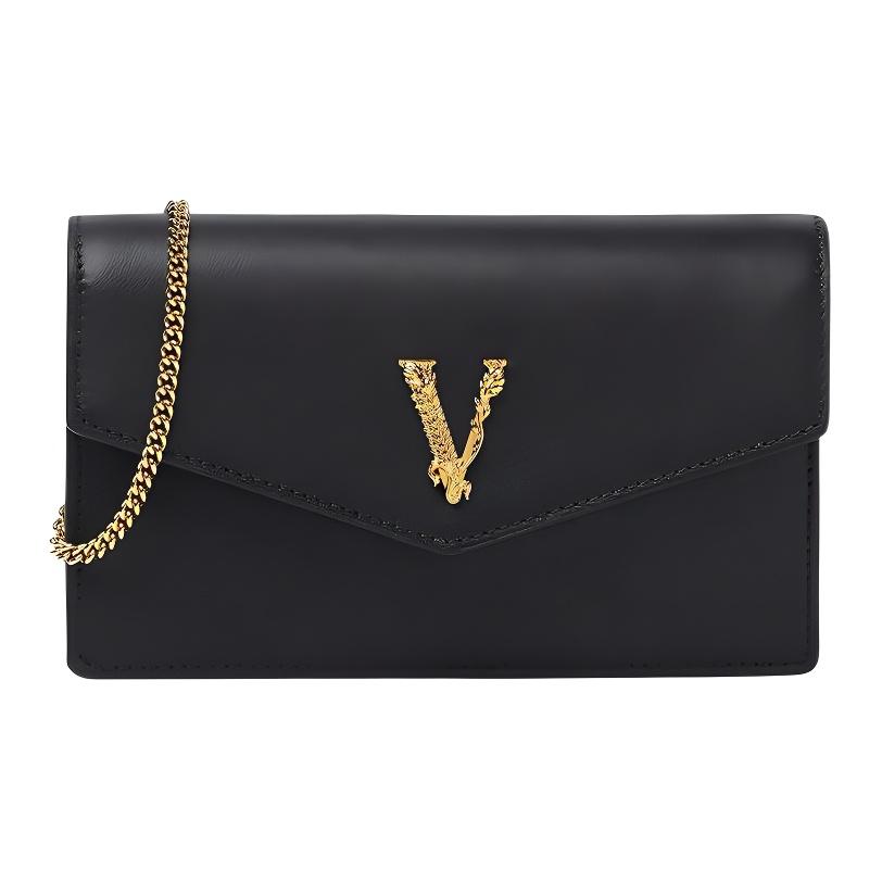 Versace Vintage Casual Fashion Letter Logo Flap Closure Envelope Bag Women Shoulder Bag Black 1003086-1A02641-1B00V Basic Set (Bag+Dust Bag)
Versace Vintage Casual Fashion Letter Logo Flap Closure Envelope Bag Women Shoulder Bag Black 1003086-1A02641-1B00V Basic Set (Bag+Dust Bag)