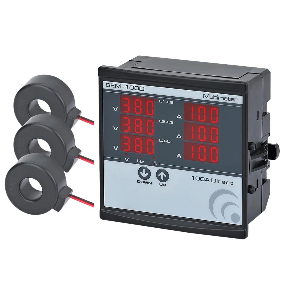 1pc SEM-XXD Digital Multimeter Three-phase Digital Instrument 220V Electrical Instruments Parts Accessories
1pc SEM-XXD Digital Multimeter Three-phase Digital Instrument 220V Electrical Instruments Parts Accessories