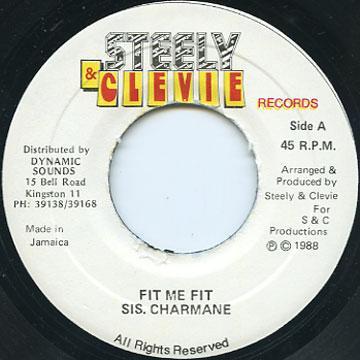 7inch Record SISTER CHARMAINE - Fit Me Fit NONE Steely & Clevie 1988 Jamaica Reggae, Ska & Dub Used
7inch Record SISTER CHARMAINE - Fit Me Fit NONE Steely & Clevie 1988 Jamaica Reggae, Ska & Dub Used