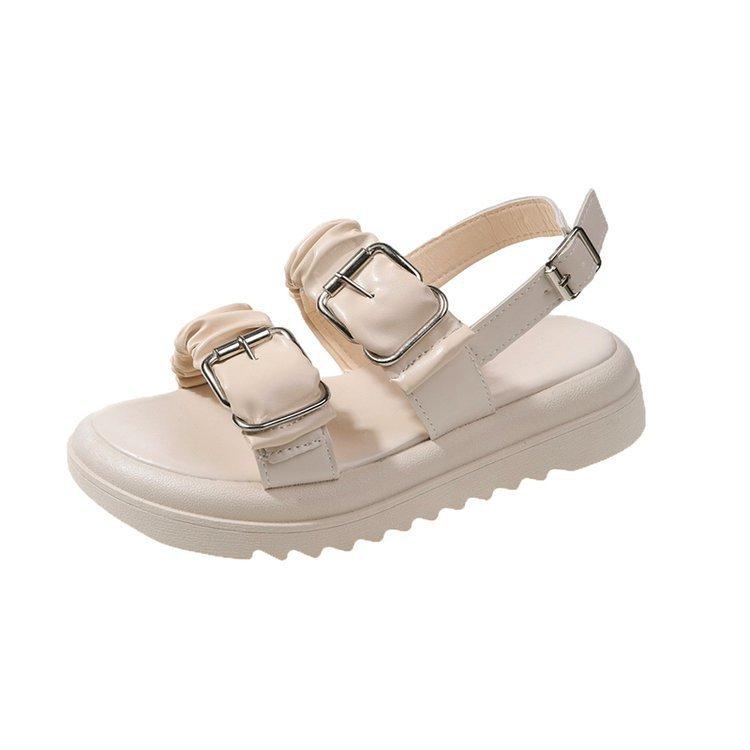 2025 літо нові повсякденні сандалі на платформі жіночі з пряжкою спортивні римські сандалі жіночі з м якої шкіри з відкритим носком пляжні жіночі туфлі 40
2025 літо нові повсякденні сандалі на платформі жіночі з пряжкою спортивні римські сандалі жіночі з м якої шкіри з відкритим носком пляжні жіночі туфлі 40