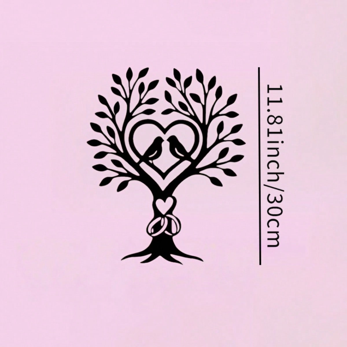 Heart Shaped Tree Metal Wall Art Romantic Wedding Gift Engagement Home Decor різнокольоровий
Heart Shaped Tree Metal Wall Art Romantic Wedding Gift Engagement Home Decor різнокольоровий