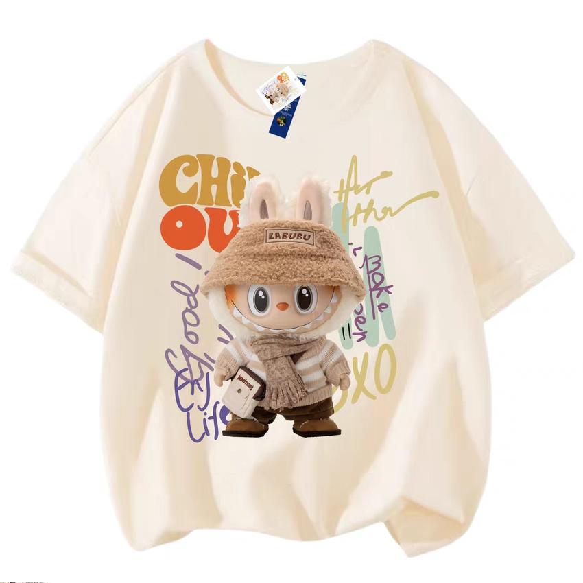 Мода Новая 3D-печать Labubu Детские футболки Топ с круглым вырезом Мальчики Девочки Милый Короткий рукав Детская одежда 130
Мода Новая 3D-печать Labubu Детские футболки Топ с круглым вырезом Мальчики Девочки Милый Короткий рукав Детская одежда 130