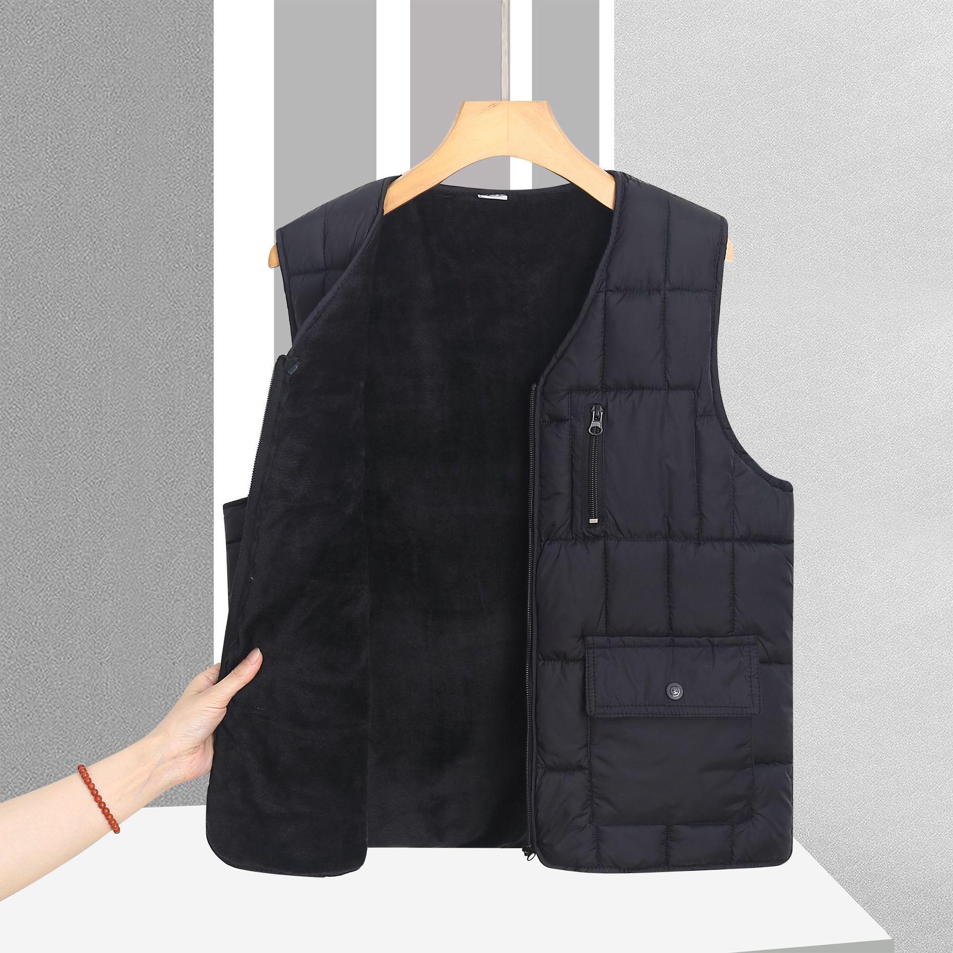 Men s Plus Size Thick Warm Zippered Vest for Autumn & Winter 4XL (160-180 jin) чорний
Men s Plus Size Thick Warm Zippered Vest for Autumn & Winter 4XL (160-180 jin) чорний