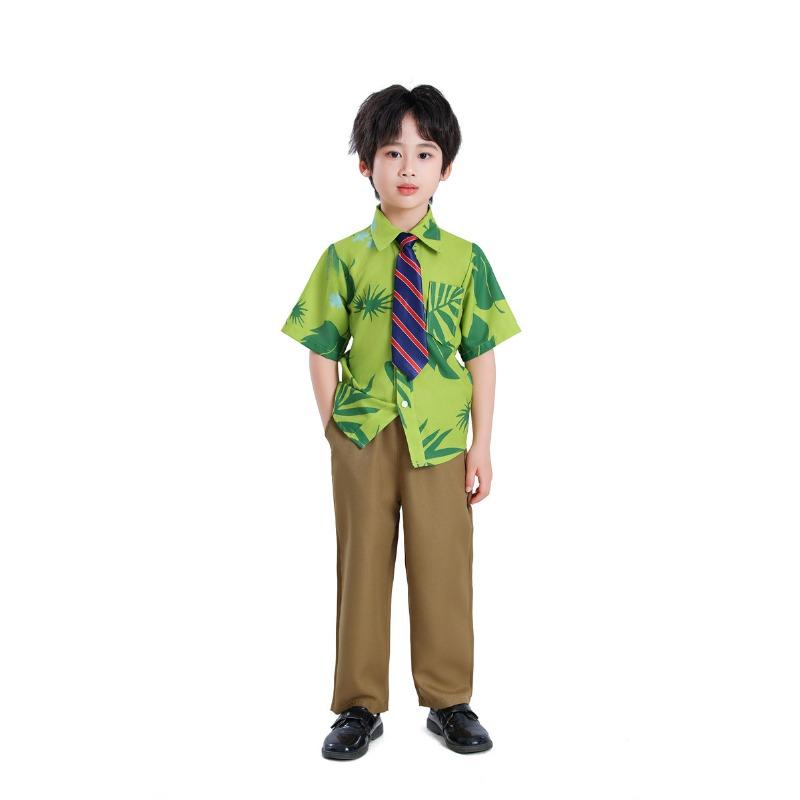 Безумный город животных Ник Фокс Одежда Детская игровая одежда Цветочная рубашка с коротким рукавом Одежда для сценических выступлений 150CM
Безумный город животных Ник Фокс Одежда Детская игровая одежда Цветочная рубашка с коротким рукавом Одежда для сценических выступлений 150CM