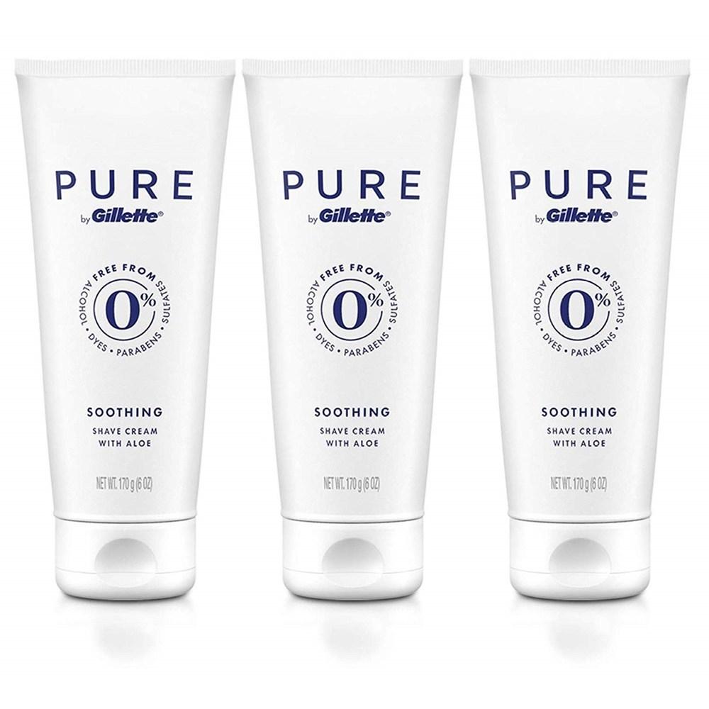 Gillette Shaving Cream Pure 170g 3 packs PURE by Gillette Shaving Cream for Men 6 Ounce Pack of 3, 1 set
Gillette Shaving Cream Pure 170g 3 packs PURE by Gillette Shaving Cream for Men 6 Ounce Pack of 3, 1 set