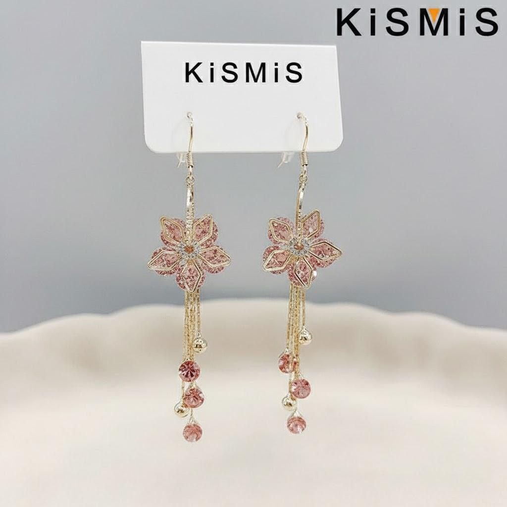 1Pair Fashion Super Flash Crystal Flower Earrings Trendy Jewelry for Women Elegant Dangle Ear Cuffs Party Accessories рожевий
1Pair Fashion Super Flash Crystal Flower Earrings Trendy Jewelry for Women Elegant Dangle Ear Cuffs Party Accessories рожевий
