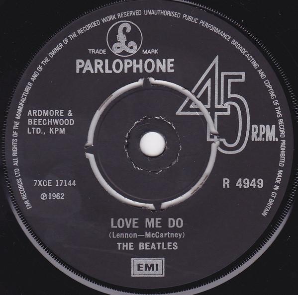 7-дюймовая пластинка BEATLES - Love Me Do c/w P.S. Я люблю тебя R4949 Parlophone, App 1976 Великобритания Рок Б/У
7-дюймовая пластинка BEATLES - Love Me Do c/w P.S. Я люблю тебя R4949 Parlophone, App 1976 Великобритания Рок Б/У