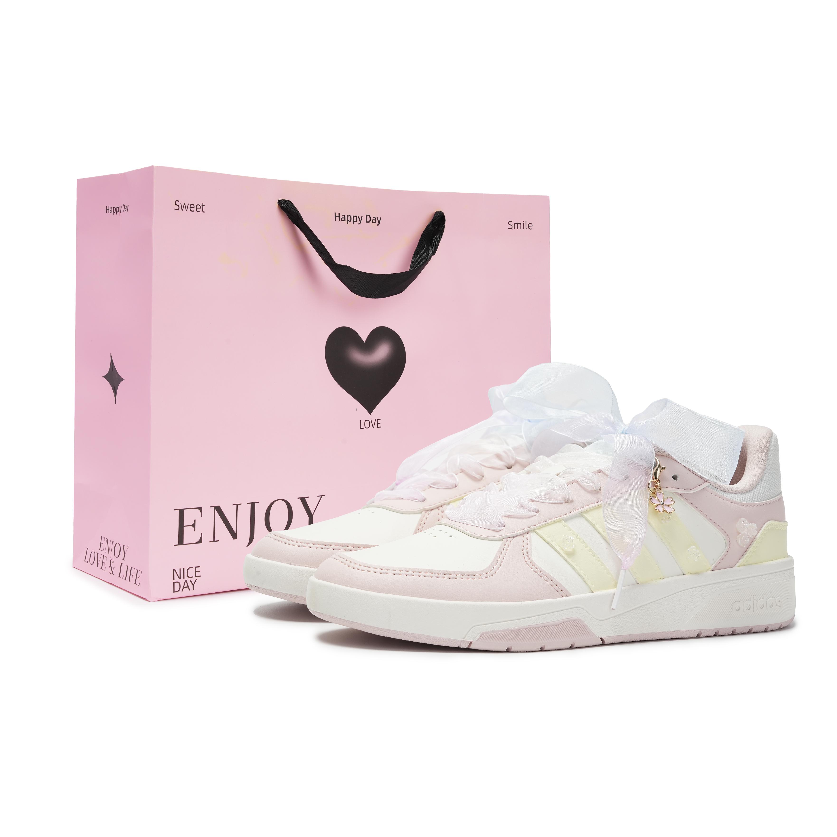 Adidas COURTBEAT Abrasion Resistant Low top Skateboard Shoes Unisex Pink KI6785(Team2058-S-BOX) 40
Adidas COURTBEAT Abrasion Resistant Low top Skateboard Shoes Unisex Pink KI6785(Team2058-S-BOX) 40