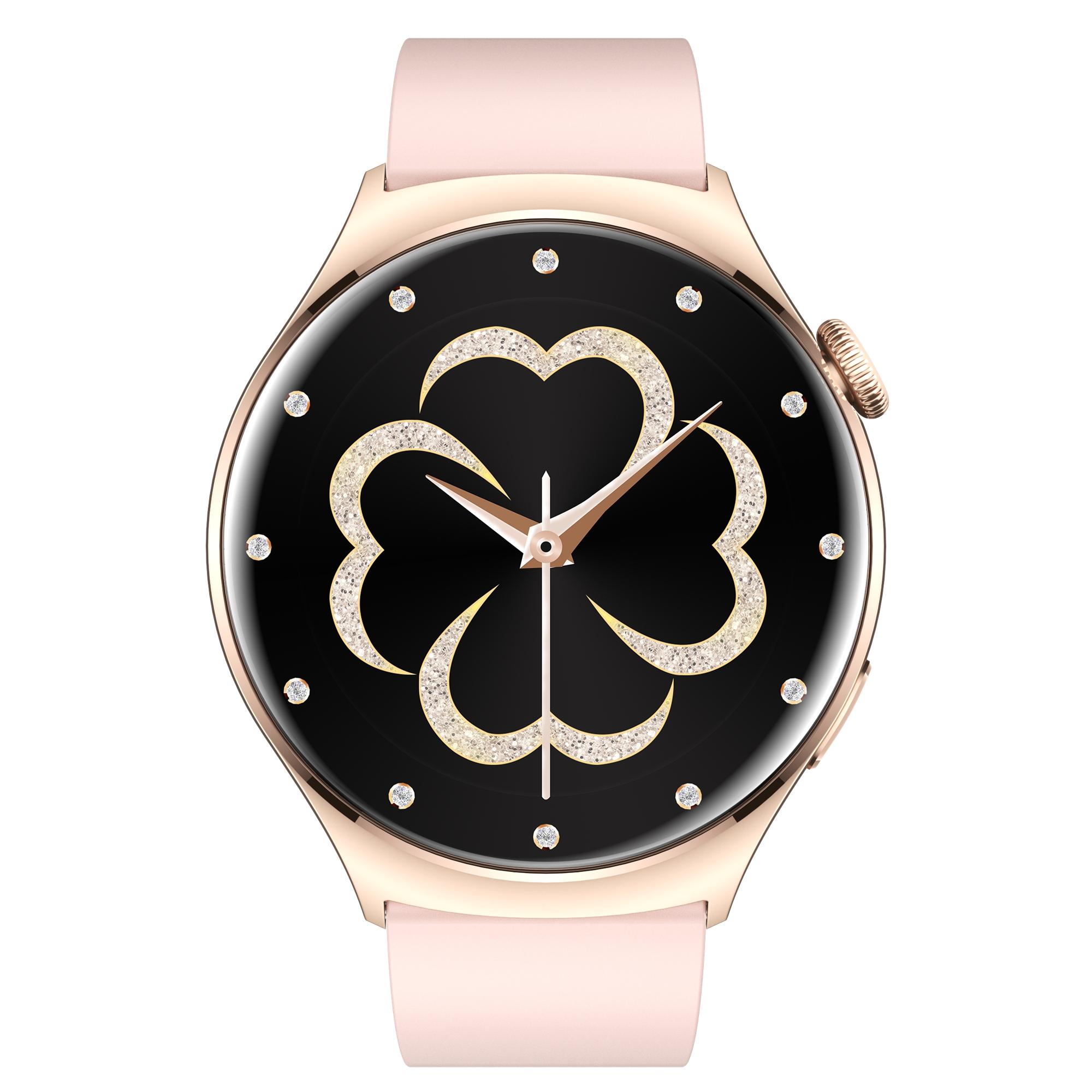 QX10 1.43 AMOLED Display Bluetooth-compatible Calling Health Monitoring Smart Watch Beige/Gold
QX10 1.43 AMOLED Display Bluetooth-compatible Calling Health Monitoring Smart Watch Beige/Gold