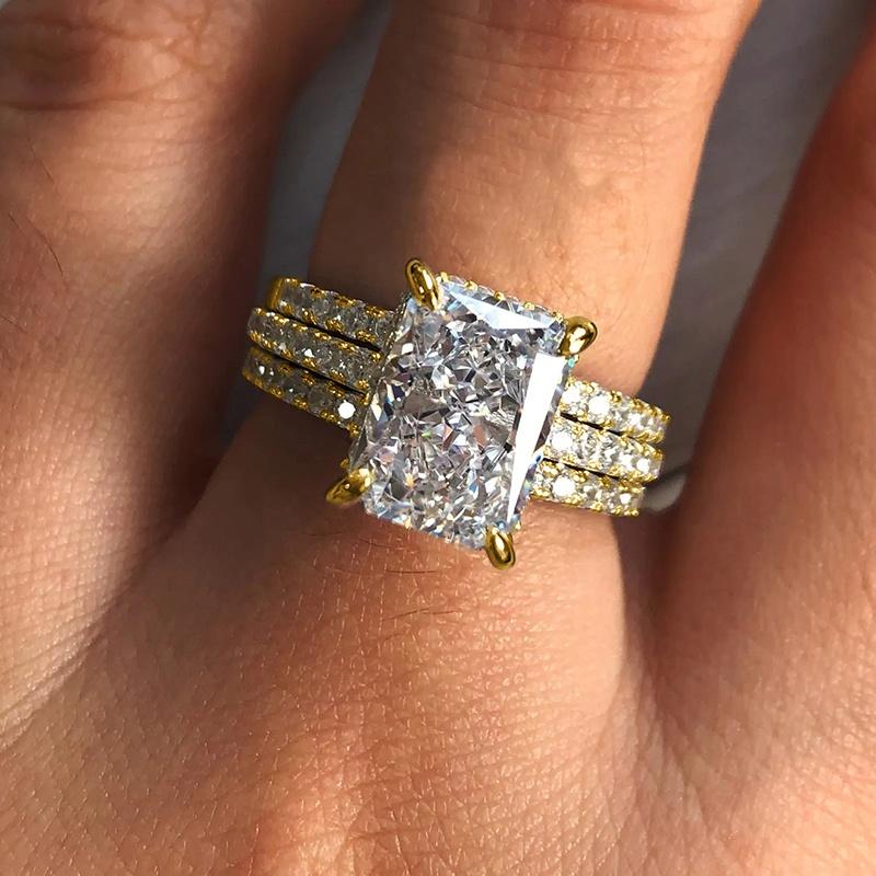 CAOSHI Versatile Square Cubic Zirconia Design 3Pcs Set Rings for Women Two Color Available Gorgeous Wedding Party Accessories 10
CAOSHI Versatile Square Cubic Zirconia Design 3Pcs Set Rings for Women Two Color Available Gorgeous Wedding Party Accessories 10