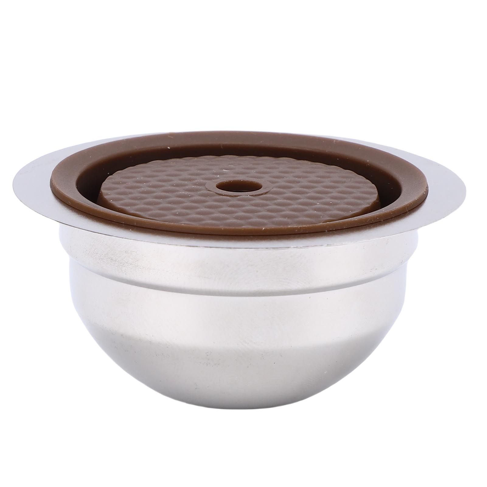 Reusable Coffee Capsule Fit for Line Coffee Machine 304 Stainless Steel Refillable Coffee Filter Pod with Brush Spoon
Reusable Coffee Capsule Fit for Line Coffee Machine 304 Stainless Steel Refillable Coffee Filter Pod with Brush Spoon